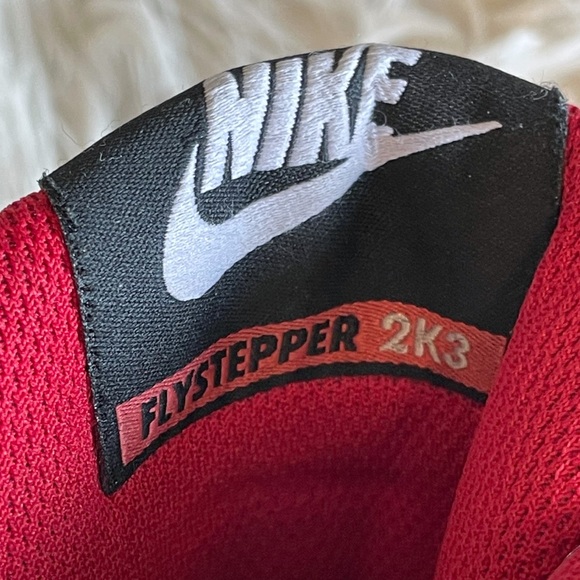 NIKE Flystepper 2K3 Red high top sneaker, Men’s size 8 - Picture 9 of 16